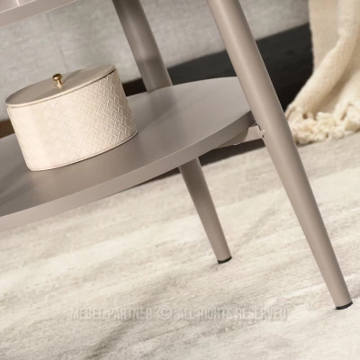Runder Couchtisch 60 TODOR - beige