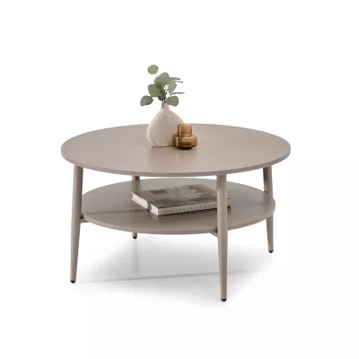 Runder Couchtisch TODOR - beige