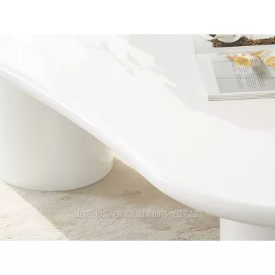 ARIX Couchtisch – Weiß Hochglanz
