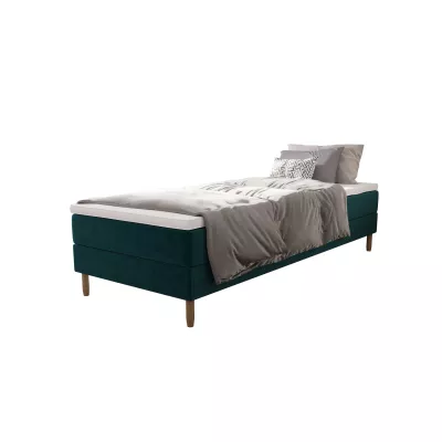 Einzelbett 80x200 mit Stauraum HENRYK - Benzin