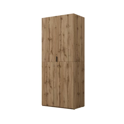 Kleiderschrank 90 cm RHYDIAN – Wotan-Eiche