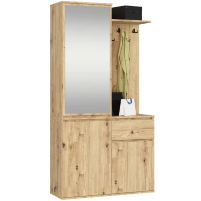 Flurwand RUMIA – Artisan Eiche