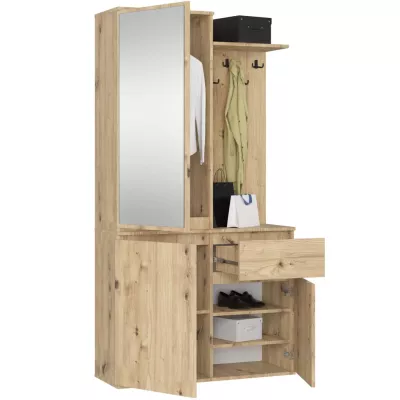 Flurwand RUMIA – Artisan Eiche