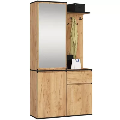 Flurwand RUMIA - Craft Eiche