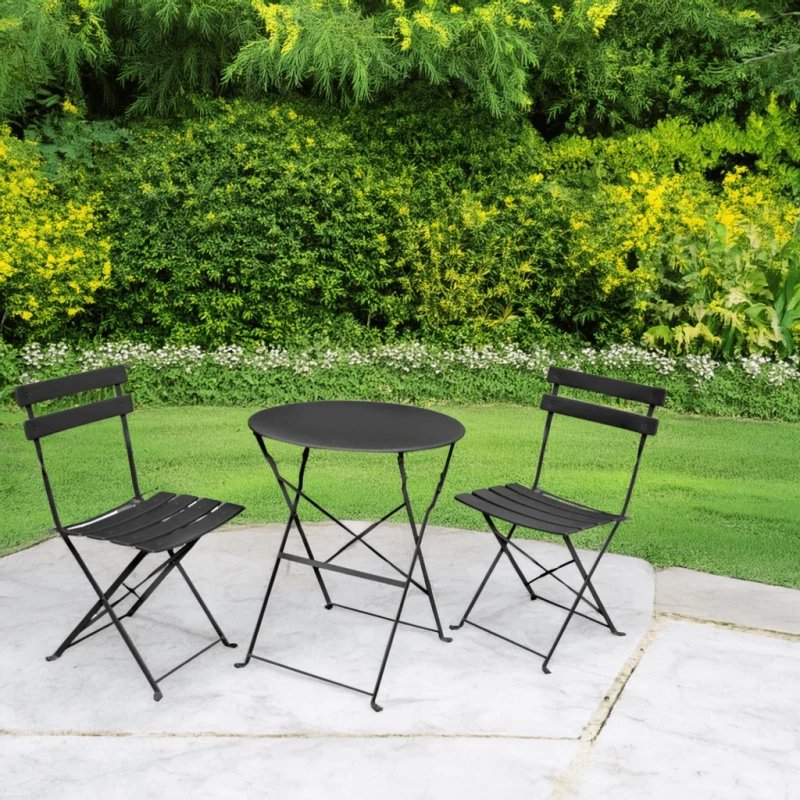 Gartenmöbelset MASON - schwarz