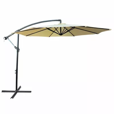 Großer Gartenschirm FENRIS – beige