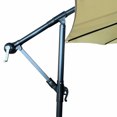 Großer Gartenschirm FENRIS – beige