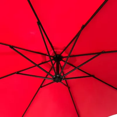 Großer Gartenschirm FENRIS - rot