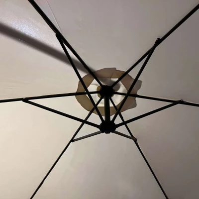 Großer verstellbarer Sonnenschirm ERYX - Beige