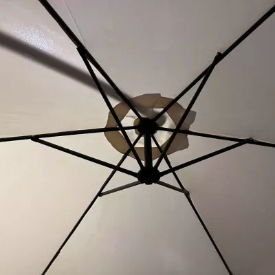Großer verstellbarer Sonnenschirm ERYX - Beige