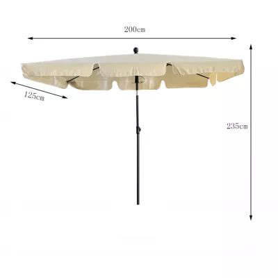 Gartenschirm TAVIAN - beige