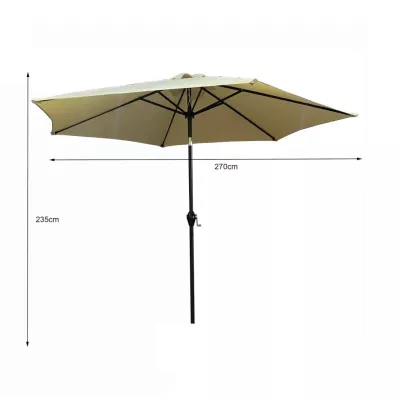 Gartenschirm OLEGAN - beige