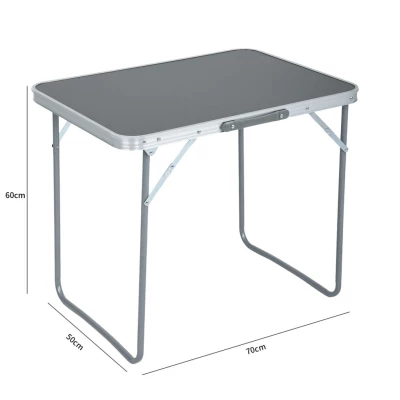 Camping-Klapptisch ZAVAR - grau