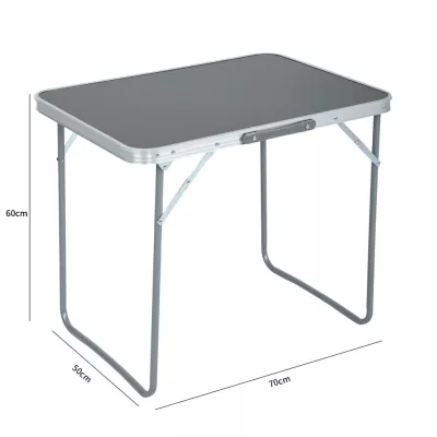 Camping-Klapptisch ZAVAR - grau