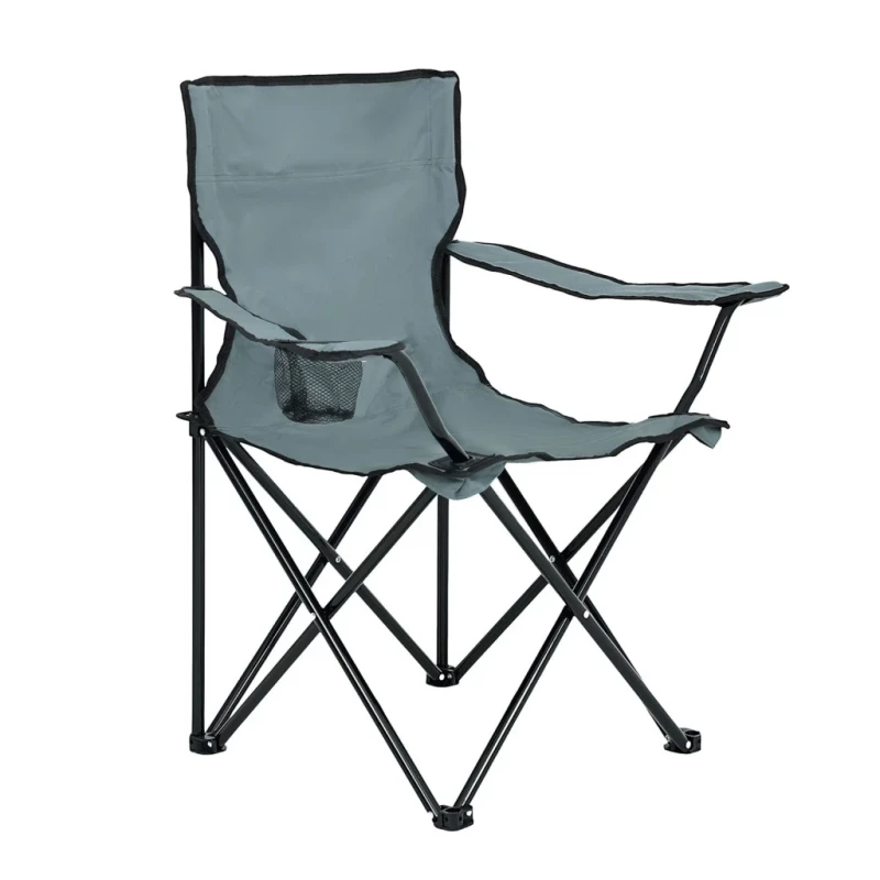 Klappbarer Campingstuhl ZARUN - grau