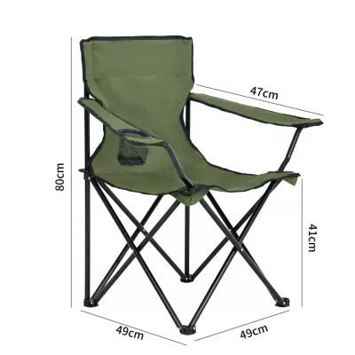 Faltbarer Campingstuhl ZARUN - grün