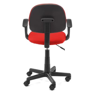 Kinderdrehstuhl BELORA - rot/schwarz