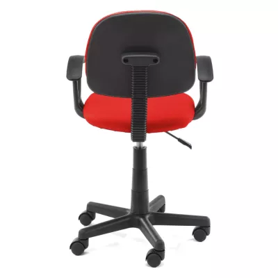 Kinderdrehstuhl BELORA - rot/schwarz