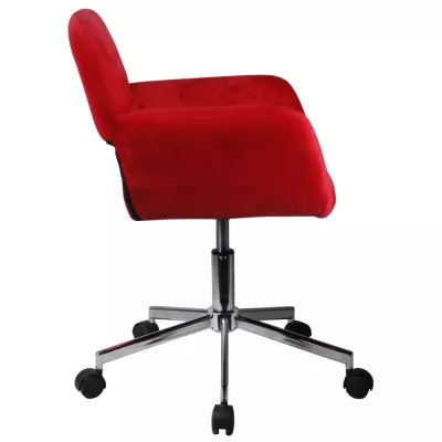Drehbarer Polstersessel KIVA - rot