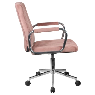 TYLUNE Polsterdrehstuhl – rosa