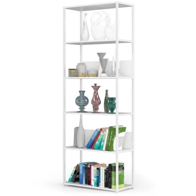 Metallregal 70 cm TOMIRAN - weiß