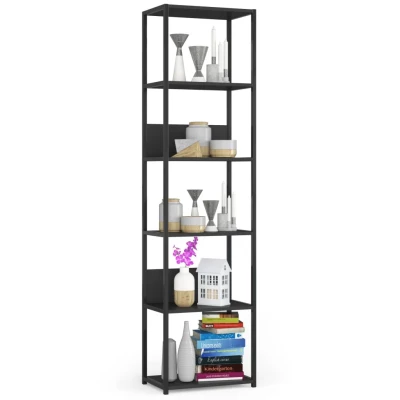 Metallregal 50 cm DERIVAL - schwarz