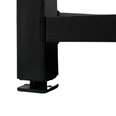 Metallregal 50 cm DERIVAL - schwarz / Craft Eiche