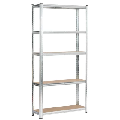 Haushaltsregal 90 cm QARIAN - silber