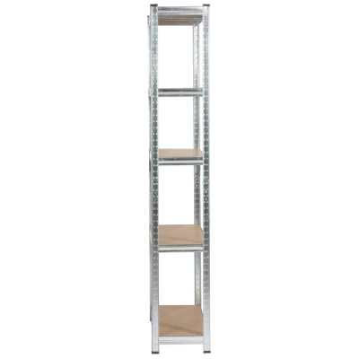 Haushaltsregal 90 cm QARIAN - silber