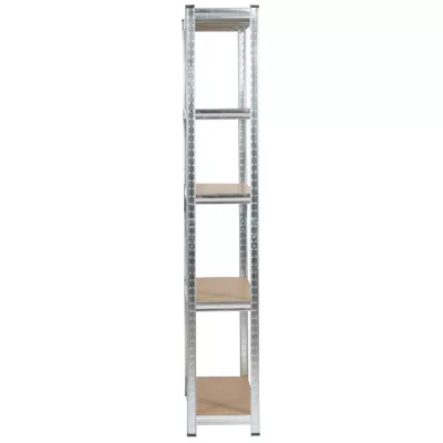 Haushaltsregal 90 cm QARIAN - silber