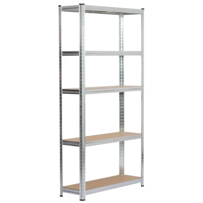 Haushaltsregal 90 cm QARIAN - silber