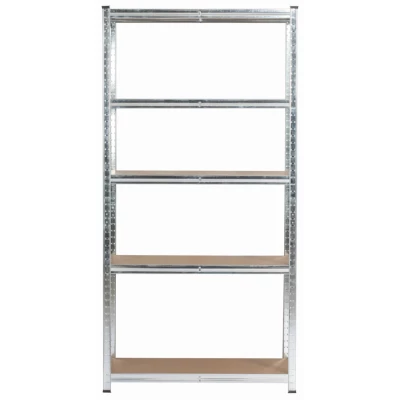 Metallregal 90 cm QARIAN - silber