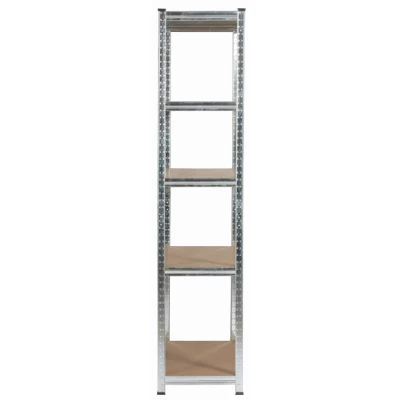 Metallregal 90 cm QARIAN - silber