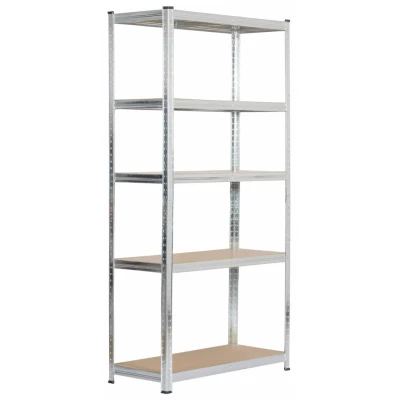 Metallregal 90 cm QARIAN - silber