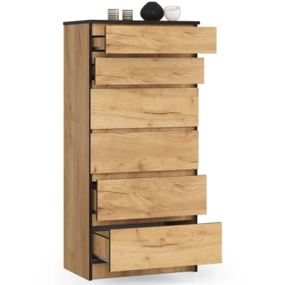 Kommode SAVRILA - Craft Eiche