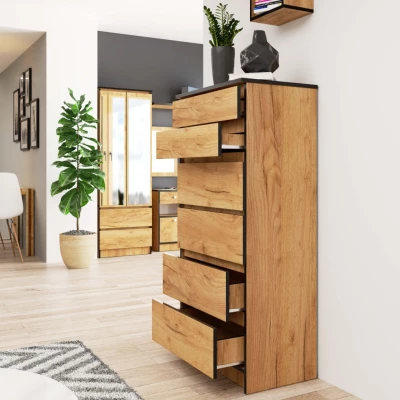 Kommode SAVRILA - Craft Eiche