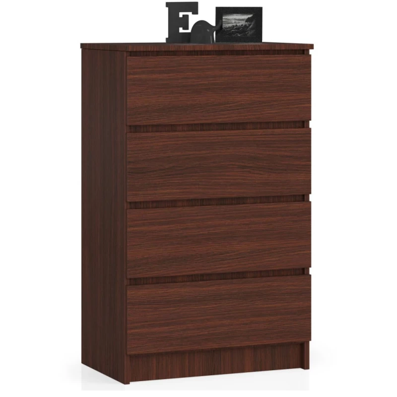 Schmale Kommode SAVRILA - Wenge
