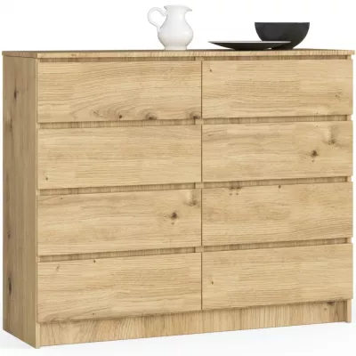 Breite Kommode SAVRILA – Artisan Eiche