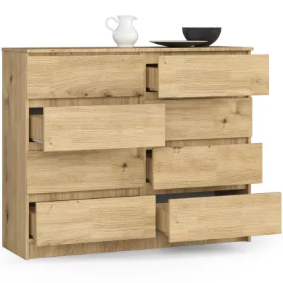 Breite Kommode SAVRILA – Artisan Eiche