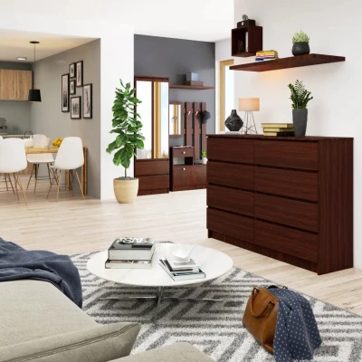 Große Kommode SAVRILA - Wenge