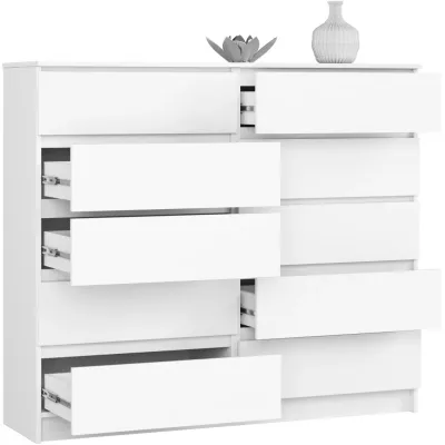 Kommode für das Wohnzimmer SAVRILA - weiß