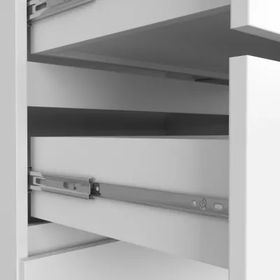 Kommode für das Wohnzimmer SAVRILA - weiß