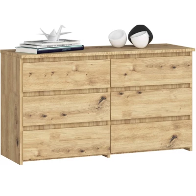 Schmale Kommode VALESTRA – Artisan Eiche