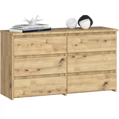 Schmale Kommode VALESTRA – Artisan Eiche
