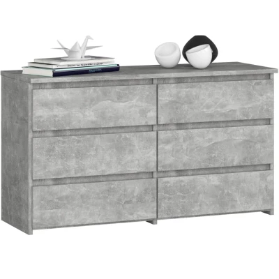 Schmale Kommode VALESTRA - Beton