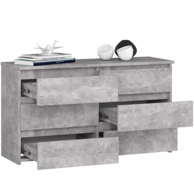 Schmale Kommode VALESTRA - Beton