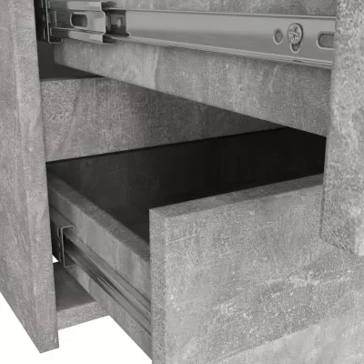 Schmale Kommode VALESTRA - Beton