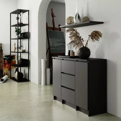 Kombinierte Kommode JUNIPER - grau