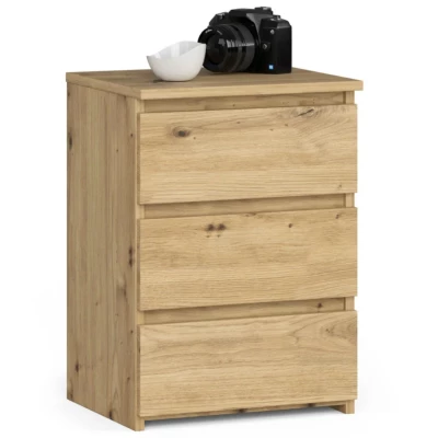 Kleiner Nachttisch VALESTRA – Artisan Eiche