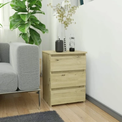 Kleiner Nachttisch VALESTRA – Artisan Eiche